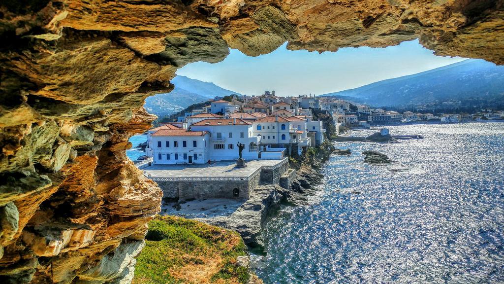 Отель Anemomiloi Andros Экстерьер фото